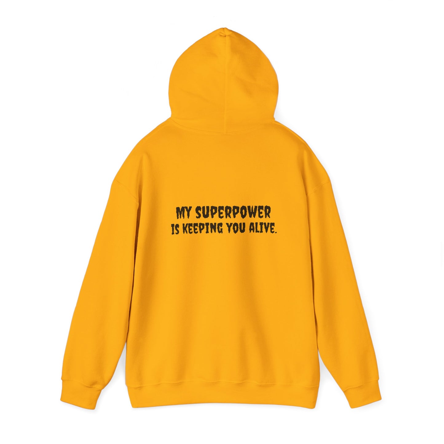 RN Superpower Hoodie – Unisex Heavy Blend Hooded Sweatshirt | BestfriendTV Merch-Best Friend TV