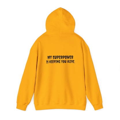 RN Superpower Hoodie – Unisex Heavy Blend Hooded Sweatshirt | BestfriendTV Merch-Best Friend TV