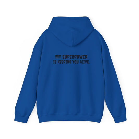 RN Superpower Hoodie – Unisex Heavy Blend Hooded Sweatshirt | BestfriendTV Merch-Best Friend TV