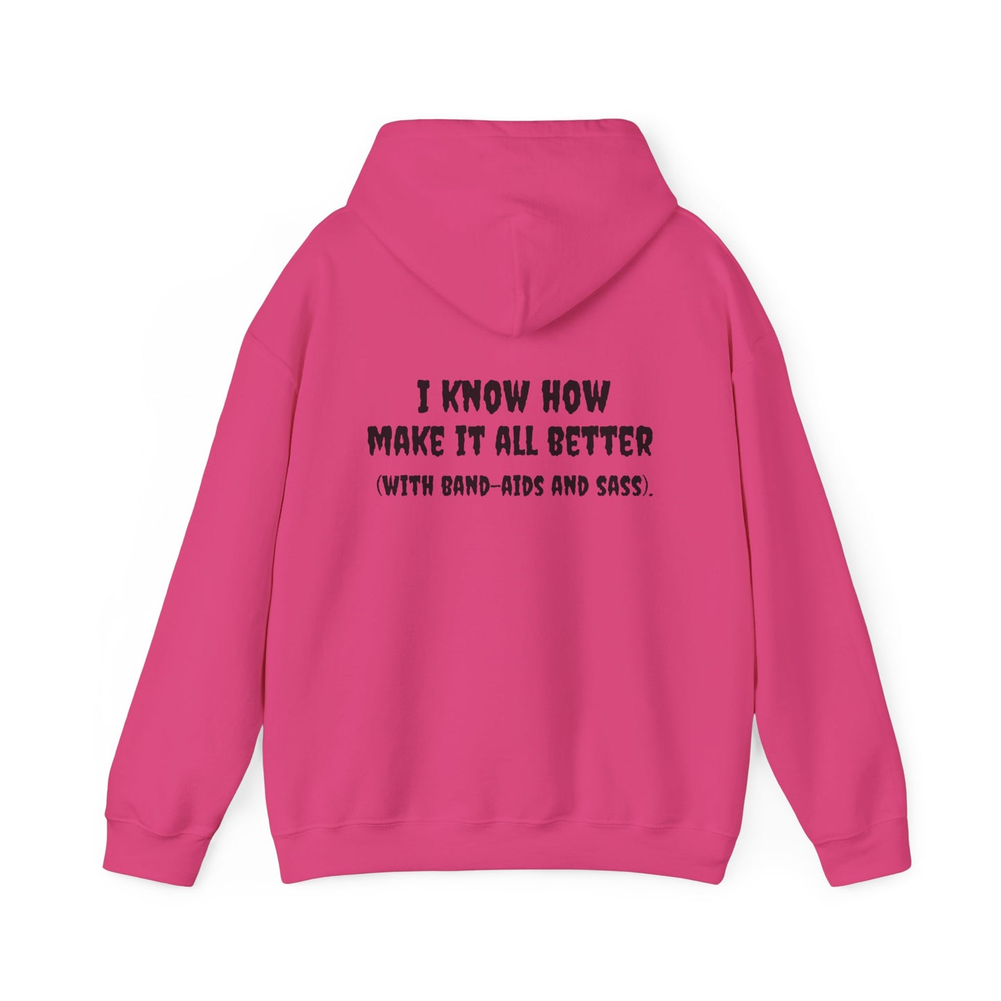 Unisex Heavy Blend LPN Hoodie | Cozy Cotton-Poly Sweatshirt | 'I'm an LPN of Course… with Sass & Style – A Black Girl Named Karen Merch-Best Friend TV