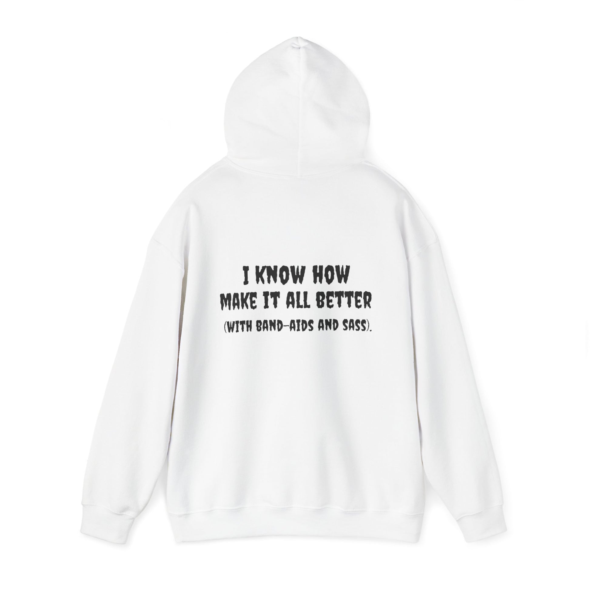 Unisex Heavy Blend LPN Hoodie | Cozy Cotton-Poly Sweatshirt | 'I'm an LPN of Course… with Sass & Style – A Black Girl Named Karen Merch-Best Friend TV