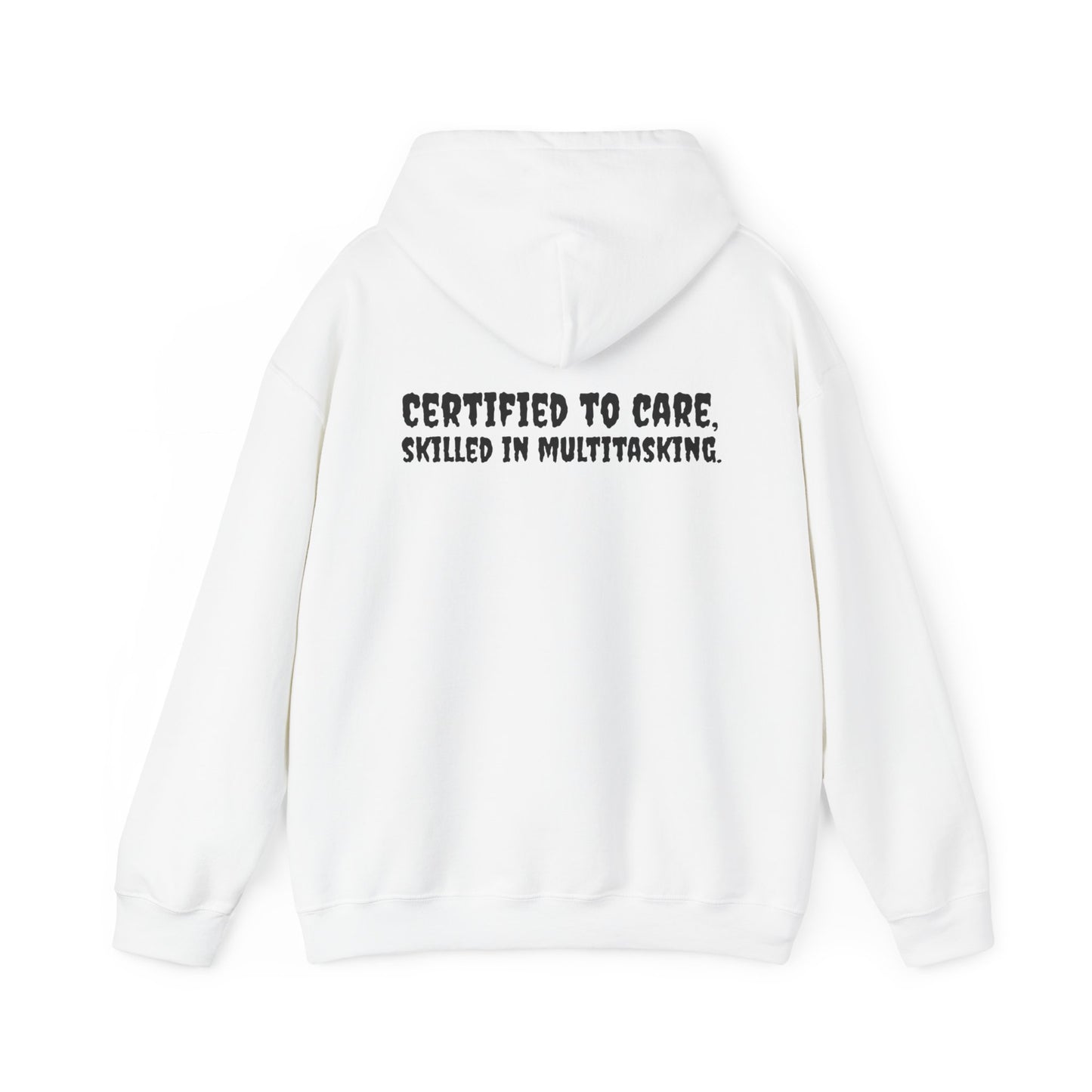 I'm a CNA of Course..." Unisex Heavy Blend Hoodie – Cozy, Stylish, and Perfect for Multitasking | A Black Girl Named Karen Merch by BestfriendTV-Best Friend TV