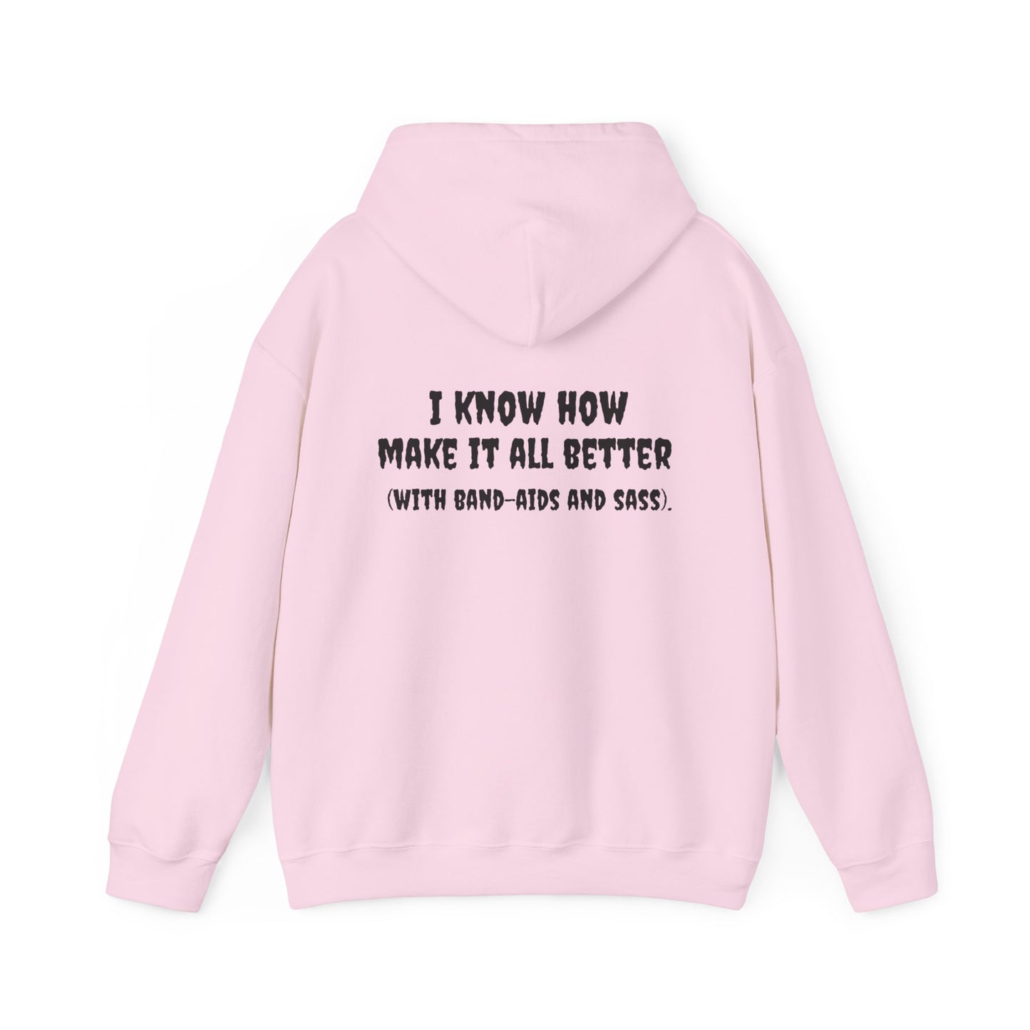 Unisex Heavy Blend LPN Hoodie | Cozy Cotton-Poly Sweatshirt | 'I'm an LPN of Course… with Sass & Style – A Black Girl Named Karen Merch-Best Friend TV