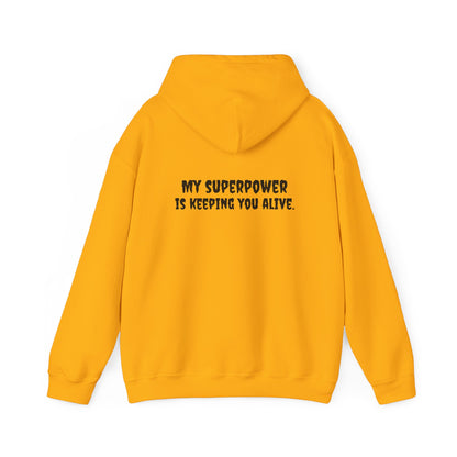 RN Superpower Hoodie – Unisex Heavy Blend Hooded Sweatshirt | BestfriendTV Merch-Best Friend TV