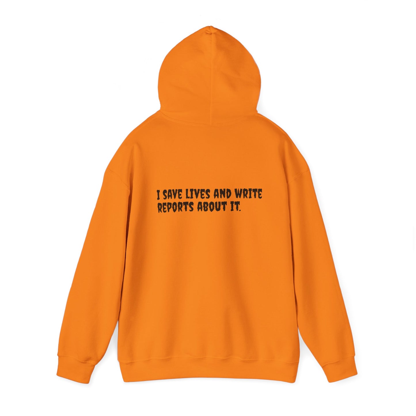 Unisex LPN Hoodie – 'I’m an LPN of Course' Front Print with 'I Save Lives and Write Reports' Back Print | Cozy Cotton-Poly Blend Sweatshirt-Best Friend TV