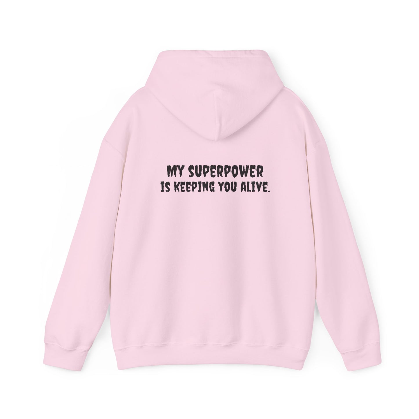 RN Superpower Hoodie – Unisex Heavy Blend Hooded Sweatshirt | BestfriendTV Merch-Best Friend TV