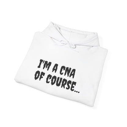 I'm a CNA" Unisex Heavy Blend Hoodie | Cozy Cotton-Polyester Sweatshirt by BestfriendTV | A Black Girl Named Karen Store-Best Friend TV