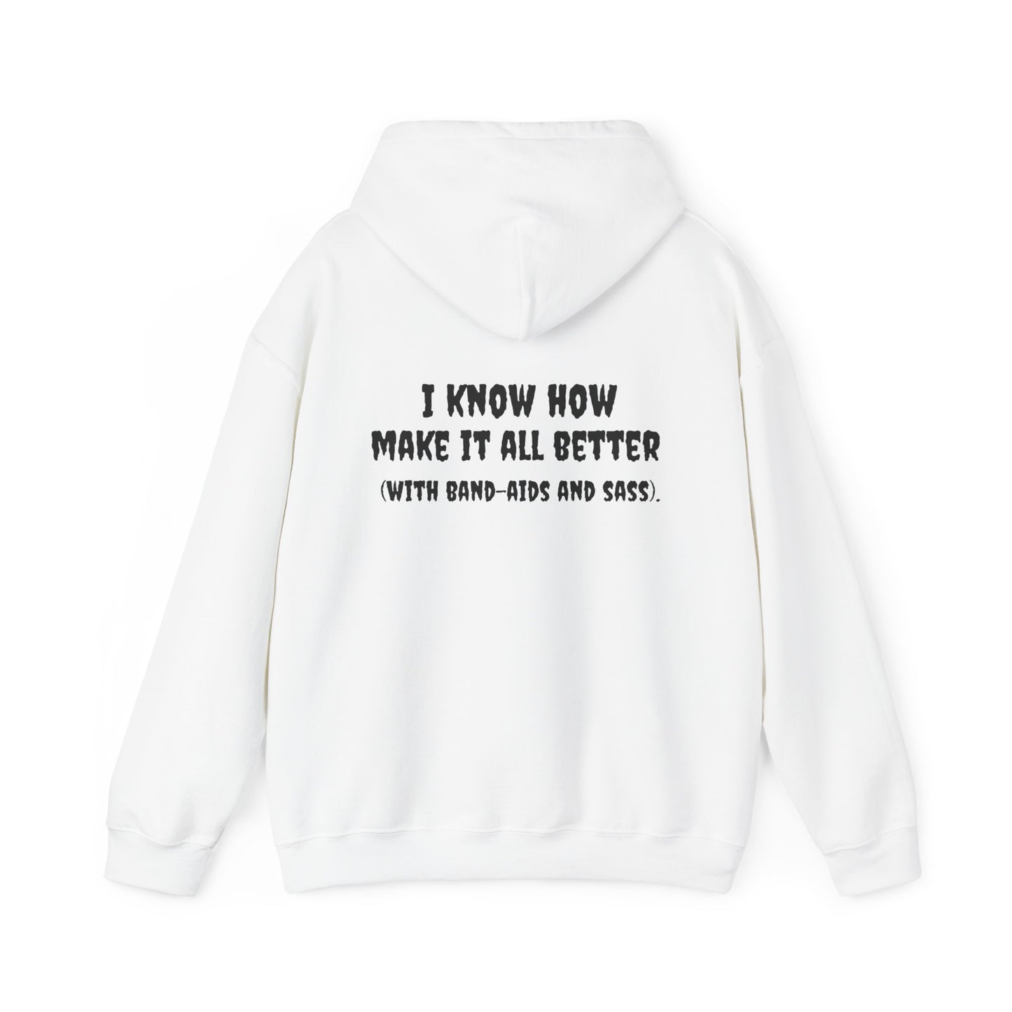 Unisex Heavy Blend LPN Hoodie | Cozy Cotton-Poly Sweatshirt | 'I'm an LPN of Course… with Sass & Style – A Black Girl Named Karen Merch-Best Friend TV