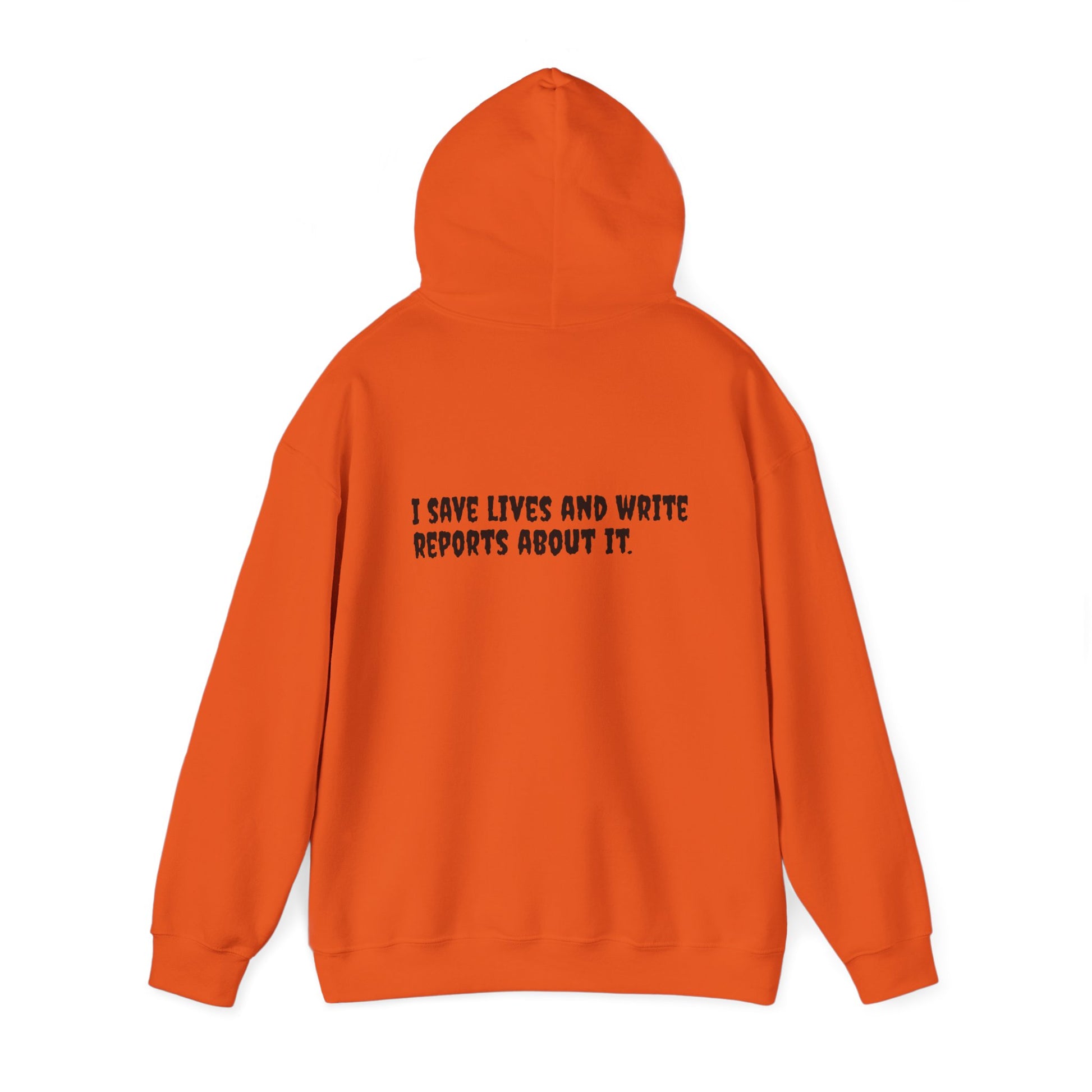 Unisex LPN Hoodie – 'I’m an LPN of Course' Front Print with 'I Save Lives and Write Reports' Back Print | Cozy Cotton-Poly Blend Sweatshirt-Best Friend TV