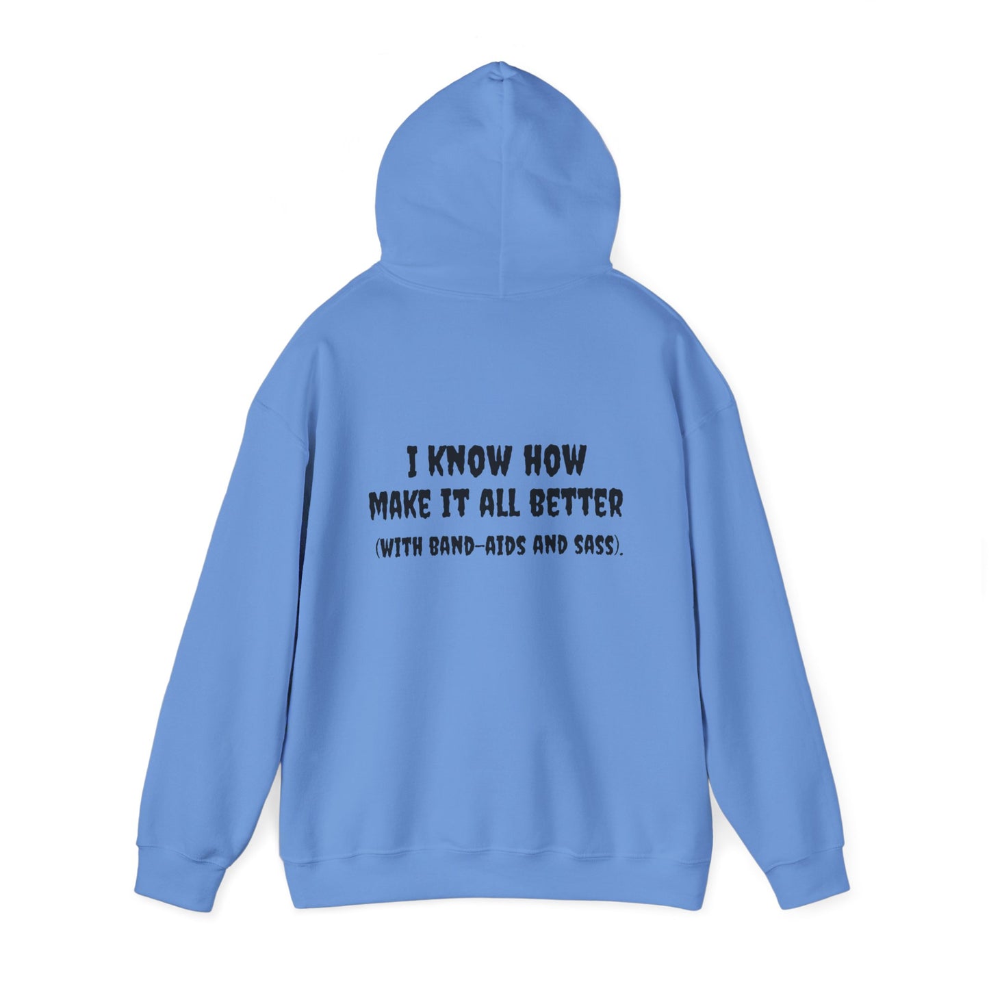 Unisex Heavy Blend LPN Hoodie | Cozy Cotton-Poly Sweatshirt | 'I'm an LPN of Course… with Sass & Style – A Black Girl Named Karen Merch-Best Friend TV