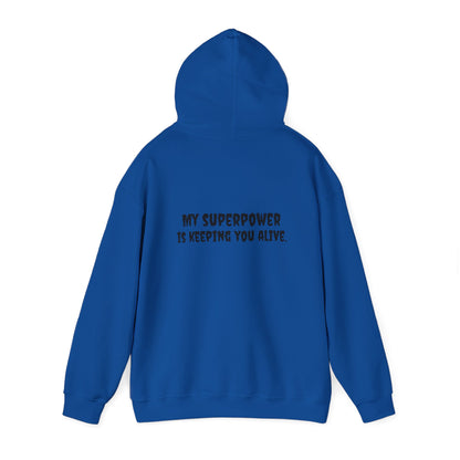 RN Superpower Hoodie – Unisex Heavy Blend Hooded Sweatshirt | BestfriendTV Merch-Best Friend TV