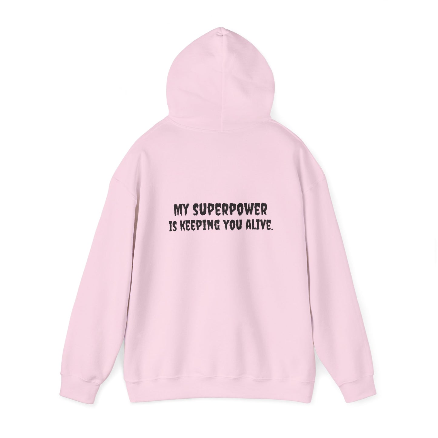 RN Superpower Hoodie – Unisex Heavy Blend Hooded Sweatshirt | BestfriendTV Merch-Best Friend TV