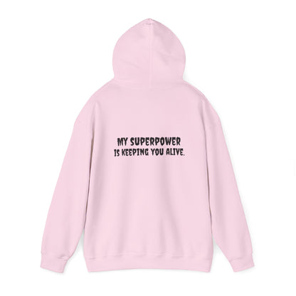 RN Superpower Hoodie – Unisex Heavy Blend Hooded Sweatshirt | BestfriendTV Merch-Best Friend TV